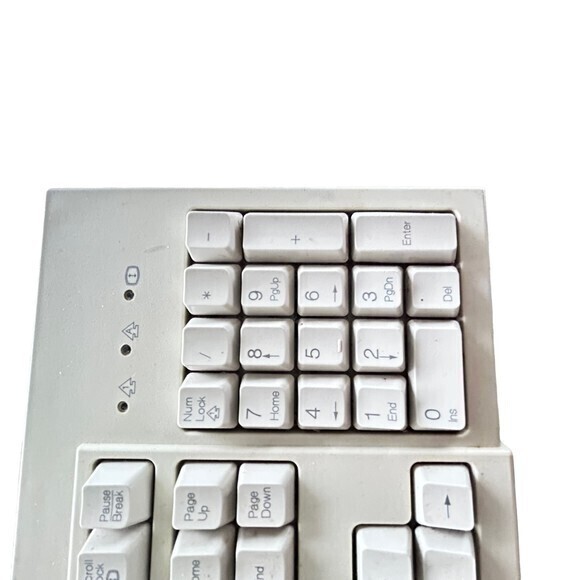 Vintage IBM PS/2 Mechanical Keyboard Model: KB-7953  not‎ tested - Picture 4 of 10